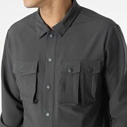 Ensemble Surchemise Et Pantalon Jogging KL-2048 Gris Anthracite de ADJ -ADJ Soldes adj 308489 ENS KL 2048 1 ANTHRACITE 20220311T151737 03