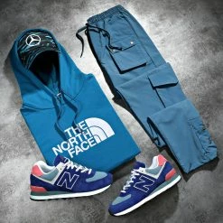 Pantalon Cargo KL-2044 Bleu Canard de ADJ 11 Pantalon Cargo KL-2044 Bleu Canard de ADJ -ADJ Soldes adj 308492 KL 2044 INDIGO 20220412T151012 06