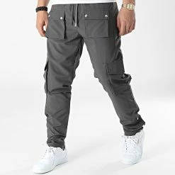 Pantalon Cargo KL-2044 Gris Anthracite de ADJ