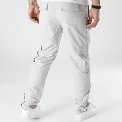 Pantalon Cargo KL-2044 Gris de ADJ 9 Pantalon Cargo KL-2044 Gris de ADJ -ADJ Soldes adj 308497 KL 2044 GREY 20220311T152007 04