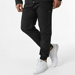 Ensemble Veste Et Pantalon Jogging KL-2060 Noir de ADJ -ADJ Soldes adj 315009 KL 2060 BLACK 20220429T154736 04