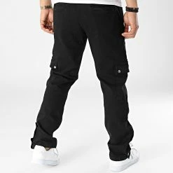 Pantalon Cargo KL-2061 Noir de ADJ 9 Pantalon Cargo KL-2061 Noir de ADJ -ADJ Soldes adj 315019 KL 2061 BLACK 20220426T145644 04