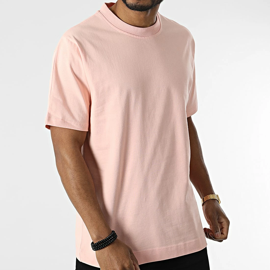 Tee Shirt Oversize Large KL-0526 Rose de ADJ 5 Tee Shirt Oversize Large KL-0526 Rose de ADJ – Image 3