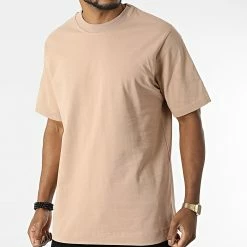 Tee Shirt Oversize Large KL-0526 Beige Foncé de ADJ