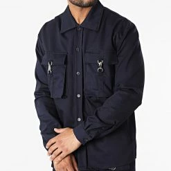 Ensemble Veste Et Pantalon Cargo KL-2070 Bleu Marine de ADJ -ADJ Soldes adj 318764 KL 2070 INDIGO 20220518T153313 03