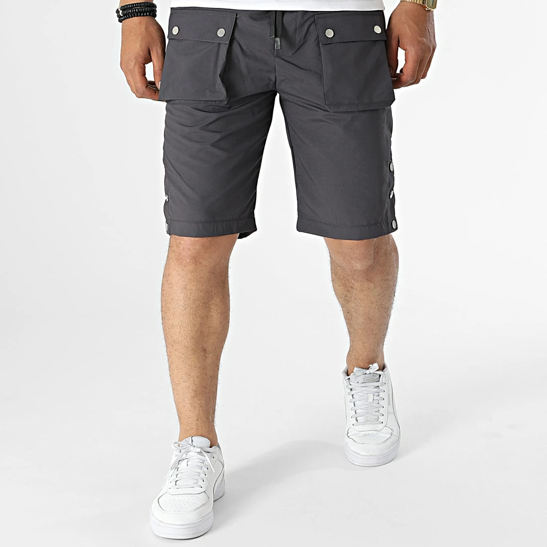 Short Cargo KL-2074 Gris Anthracite de ADJ 5 Short Cargo KL-2074 Gris Anthracite de ADJ – Image 3