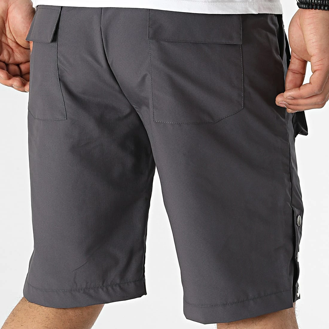 Short Cargo KL-2074 Gris Anthracite de ADJ 6 Short Cargo KL-2074 Gris Anthracite de ADJ – Image 4