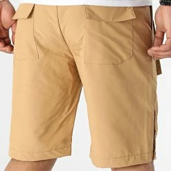 Short Cargo KL-2074 Beige Foncé de ADJ 9 Short Cargo KL-2074 Beige Foncé de ADJ -ADJ Soldes adj 318770 KL 2074 CAMEL 20220513T162102 04