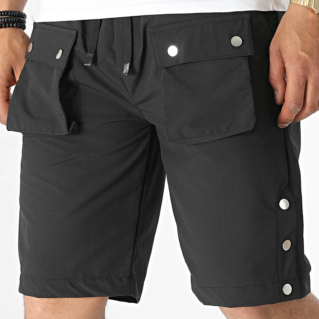 Short Cargo KL-2074 Noir de ADJ 3 Short Cargo KL-2074 Noir de ADJ
