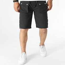 Short Cargo KL-2074 Noir de ADJ 8 Short Cargo KL-2074 Noir de ADJ -ADJ Soldes adj 318771 KL 2074 BLACK 20220513T162036 03