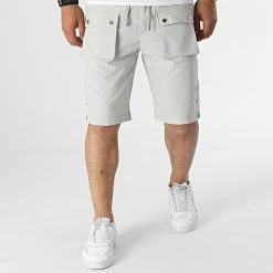 Short Cargo KL-2074 Gris de ADJ 8 Short Cargo KL-2074 Gris de ADJ -ADJ Soldes adj 318774 KIL 2074 LIGHT GREY 20220513T162201 03