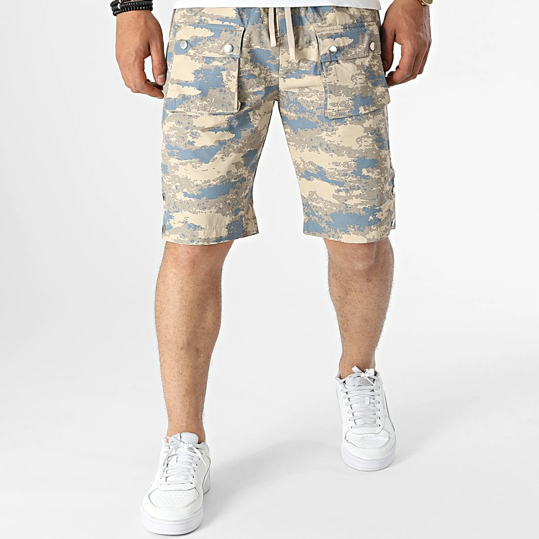 Short Cargo Camouflage KL-2074 Vert Kaki de ADJ 5 Short Cargo Camouflage KL-2074 Vert Kaki de ADJ – Image 3