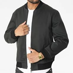 Veste Zippée KL-2054 Vert Kaki de ADJ