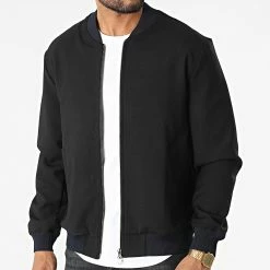 Veste Zippée KL-2054 Noir de ADJ -ADJ Soldes adj 318841 KL 2054 BLACK D BLUE 20220512T091638 03