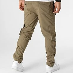 Pantalon Cargo KL-2044 Vert Kaki de ADJ -ADJ Soldes adj 318864 KL 2044 2 KHAKI 20220513T162734 04