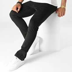 Pantalon Chino KL-2076 Noir de ADJ -ADJ Soldes adj 323021 KL 2076 BLACK 20220610T152605 03