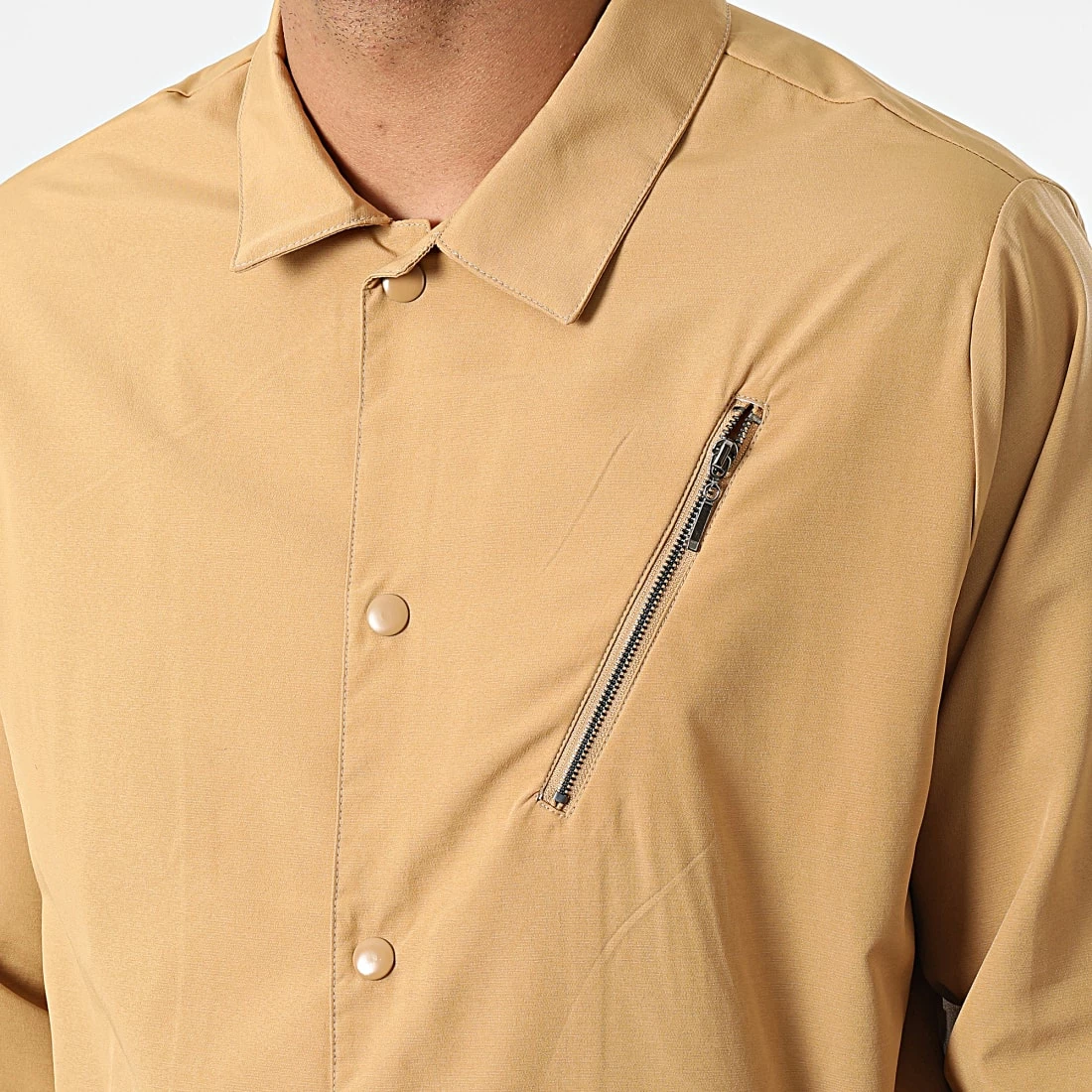 Ensemble Veste Et Jogger Pant KL-2060 Camel de ADJ 4 Ensemble Veste Et Jogger Pant KL-2060 Camel de ADJ – Image 2