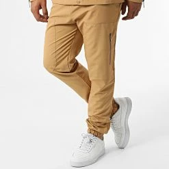 Ensemble Veste Et Jogger Pant KL-2060 Camel de ADJ 9 Ensemble Veste Et Jogger Pant KL-2060 Camel de ADJ -ADJ Soldes adj 323026 KL 2060 CAMEL 20220614T145950 04