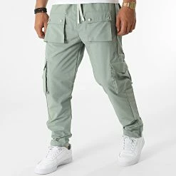 Pantalon Cargo KL-2044 Vert Clair de ADJ