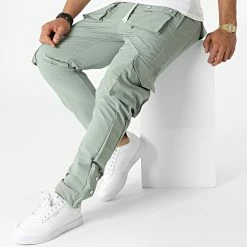 Pantalon Cargo KL-2044 Vert Clair de ADJ -ADJ Soldes adj 323027 KL 2044 2 MINT 20220610T160645 03