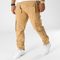 Pantalon Cargo KL-2044 Camel de ADJ