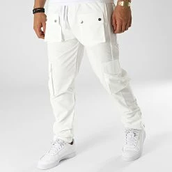 Pantalon Cargo KL-2044-1 Blanc de ADJ