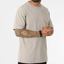 Tee Shirt Oversize Large KL-0526 Beige de ADJ -ADJ Soldes adj 323454 KL 0526 3 BEIGE 20220617T151713 03