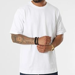 Tee Shirt Oversize Large KL-0526 Blanc de ADJ -ADJ Soldes adj 323456 KL 0526 3 WHITE 20220617T151117 03