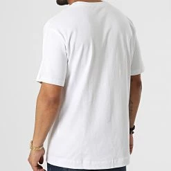 Tee Shirt Oversize Large KL-0526 Blanc de ADJ -ADJ Soldes adj 323456 KL 0526 3 WHITE 20220617T151118 04