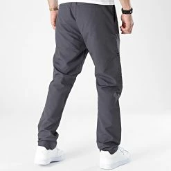 Pantalon Jogging A Bandes SV-001 Gris Anthracite de ADJ -ADJ Soldes adj 323473 SV 001 ANTHRA GREY 20220621T140347 04