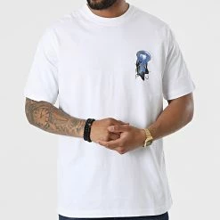 Tee Shirt Oversize Large Jelly Single KL-2089 Blanc de ADJ -ADJ Soldes adj 325293 KL 2089 WHITE 20220624T144912 03