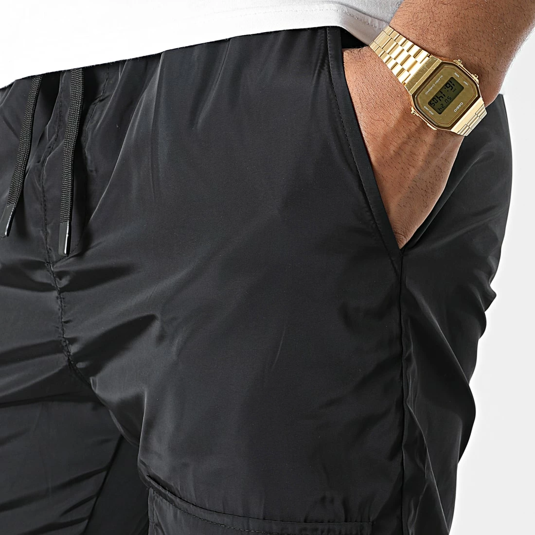 Pantalon Jogging KL-2075 Noir de ADJ 4 Pantalon Jogging KL-2075 Noir de ADJ – Image 2