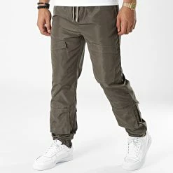 Pantalon Jogging KL-2075 Vert Kaki de ADJ