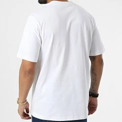 Tee Shirt Poche 003 Blanc de ADJ -ADJ Soldes adj 325548 TS 003 WHITE 20220630T160632 04