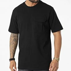 Tee Shirt Poche 003 Noir de ADJ -ADJ Soldes adj 325549 TS 003 BLACK 20220630T161057 03