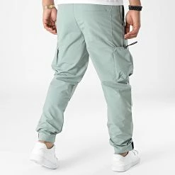 Pantalon Jogging KL-2029 Vert de ADJ -ADJ Soldes adj 325551 KL 2029 MINT 20220627T160705 04