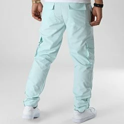Pantalon Cargo KL-2044 Bleu Clair de ADJ -ADJ Soldes adj 326143 KL 2044 4 MINT 20220701T142636 04