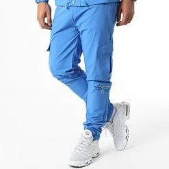 Ensemble Veste Zippée Et Pantalon Jogging KL-2073 Bleu de ADJ -ADJ Soldes adj 326149 KL 2073 1 INDIGO 20220630T161525 04