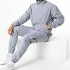 Ensemble Veste Zippée Et Pantalon Jogging KL-2073 Gris de ADJ