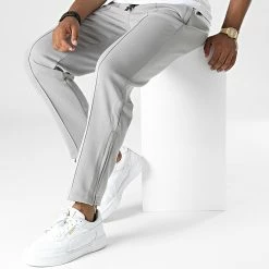 Pantalon Jogging KL-2078 Gris de ADJ -ADJ Soldes adj 327670 KL 2078 1 GREY 20220715T084710 03