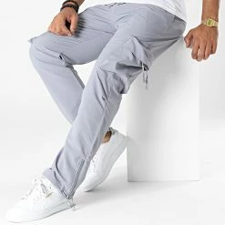 Pantalon Cargo PA-002 Gris de ADJ 8 Pantalon Cargo PA-002 Gris de ADJ -ADJ Soldes adj 328087 PA 002 GREY 20220727T150809 03