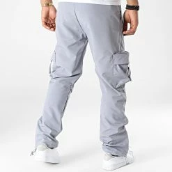 Pantalon Cargo PA-002 Gris de ADJ 9 Pantalon Cargo PA-002 Gris de ADJ -ADJ Soldes adj 328087 PA 002 GREY 20220727T150810 04