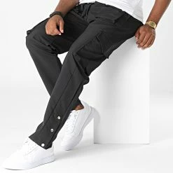 Pantalon Cargo KL-2044 Noir de ADJ -ADJ Soldes adj 331953 KL 2044 5 BLACK 20220810T153528 03