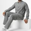 Ensemble Veste Zippée Et Pantalon Cargo KL-2093 Gris de ADJ -ADJ Soldes adj 331958 KL 2093 LTGREY 20220812T135834 01