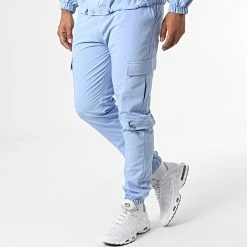 Ensemble Veste Zippée Et Pantalon Jogging KL-2073 Bleu Clair de ADJ -ADJ Soldes adj 331960 KL 2073 1 BABY BLUE 20220812T135808 04