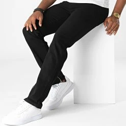 Jean Regular Fit KL-2094 Noir de ADJ 8 Jean Regular Fit KL-2094 Noir de ADJ -ADJ Soldes adj 331975 KL 2094 BLACK 20220810T153441 03