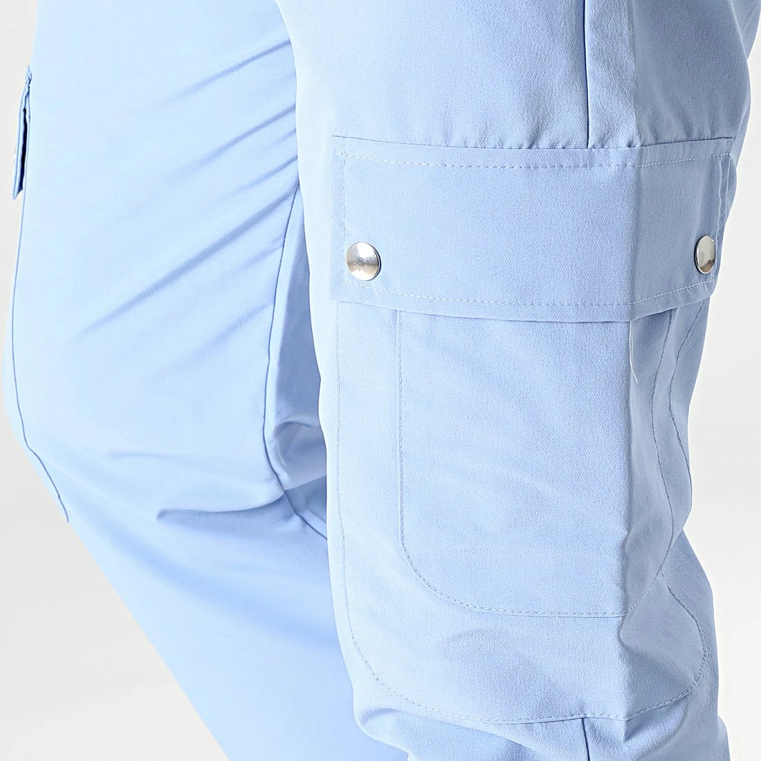 Pantalon Cargo KL-2103 Bleu Ciel de ADJ 4 Pantalon Cargo KL-2103 Bleu Ciel de ADJ – Image 2