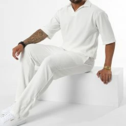 Ensemble Lifestyle KL-2104 Blanc de ADJ