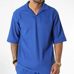 Ensemble Lifestyle KL-2104 Bleu Roi de ADJ -ADJ Soldes adj 338952 KL 2104 SAXE BLUE 20220929T155012 03