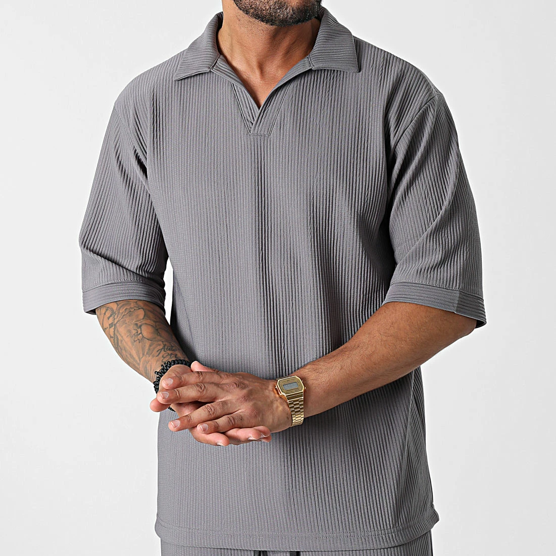 Ensemble Lifestyle KL-2104 Gris Anthracite de ADJ 5 Ensemble Lifestyle KL-2104 Gris Anthracite de ADJ – Image 3